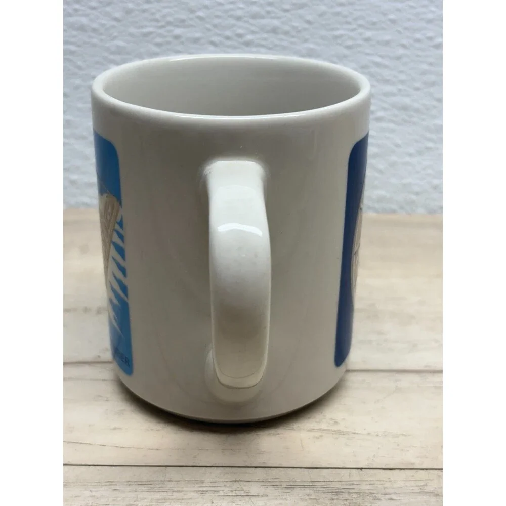 Vtg 1988 B2 Stealt Bomber Porcelain Coffee Tea Cup Mug